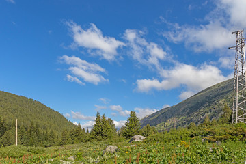 Trail for The Stinky from area of Tiha Rila, Rila mountain, Bulgaria