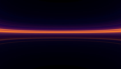 Glow effect. Ribbon glint. Curved lines. Power energy. LED glare tape. Shining neon cosmic streaks. Magic design round whirl. Swirl trail effect. Smooth wave.  Gentle arc. Light flow.  Sci fi tech