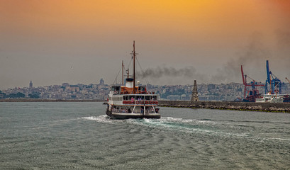 Istanbul Golden Horn and City Ferry