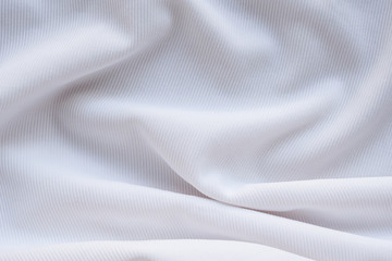 White fabric clothing texture background