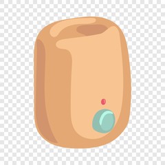 Electric warmer for baby bottle icon. Cartoon illustration of electric warmer for baby bottle vector icon for web design