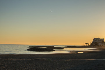 paisaje atardecer