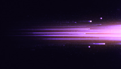 Led Light.  Future tech. Shine dynamic scene. Neon flare. Colorful rays. .Magic moving fast lines. Sparkling studio. Hologram display. Mystic beam. Stylish fantasy space. Bright blurred waves.