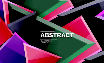 Shiny style geometric background