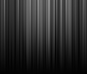 Dark Grey Curtain Background. Grunge fabric texture dark background