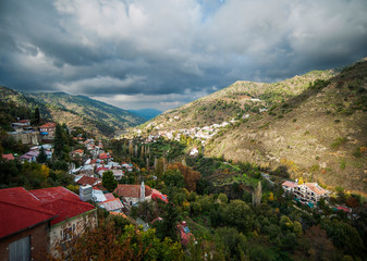 Kalopanagiotis is located in the heart of the Troodos Mountains and is considered the most beautiful village in Cyprus.