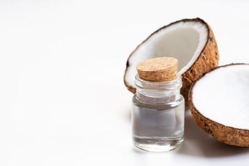 Coconut with hard shell and coconut oil