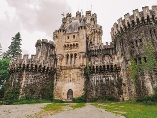 Fototapeta premium Castle Butron, Basque country, Spain.
