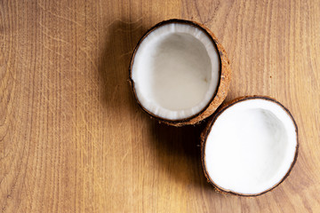 Coconut with hard shell