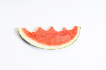 Fresh watermelon slices