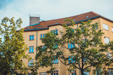 Typical apartment building in central Berlin