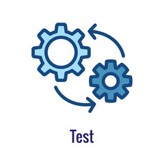 DevOps Icon - Dev Ops Icon Showing an aspect of the process