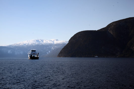 Ferry dans les Fjords Norvégiens