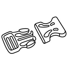 Plastic quick release