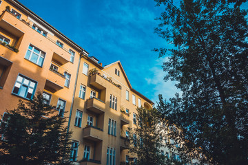 Typical apartment building in central Berlin