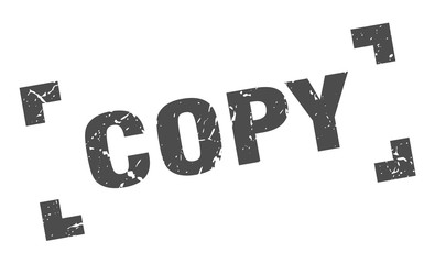 copy stamp. copy square grunge sign. copy