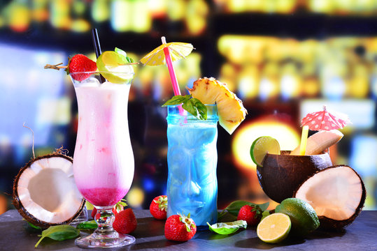 Leckere Cocktails mit Fr&uuml;chten