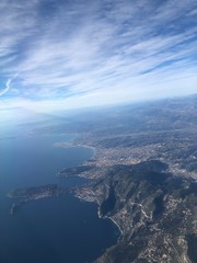 Fototapeta na wymiar aerial view of the mountains