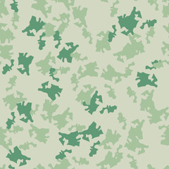 Forest camouflage of various shades of green colors