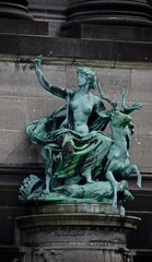 Estatua verde de Brussels, Bruselas.
