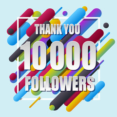 Thank You 10000 followers banner