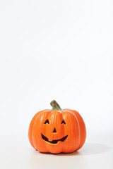 Jack O Lantern On White Background