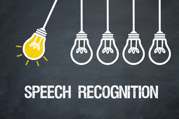 Fototapeta premium Speech recognition