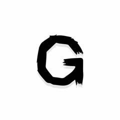 Scary Horror Logo Letter G