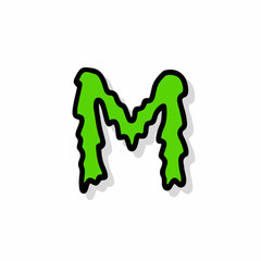 Slimy Vector Logo Illustration M