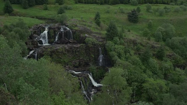 The Loup of Fintry Waterfall Fintry Stirlingshire Scotlan