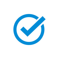 Check mark icon symbols vector