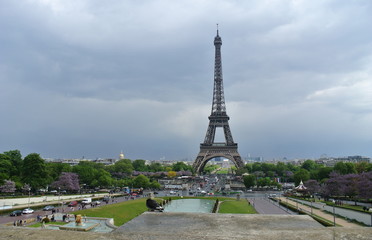 Fototapeta na wymiar Eiffelturm Paris