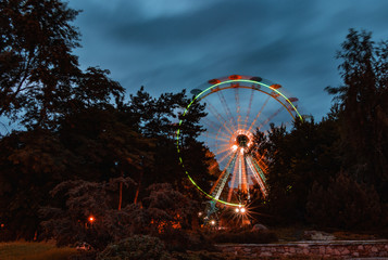  Kiev Ukraine review wheel in the amusement park