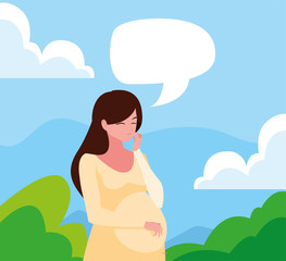 woman pregnancy and maternity design