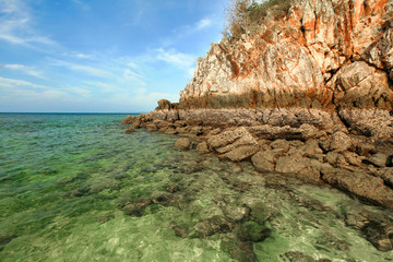 coast scenic ocean sea in thaiand