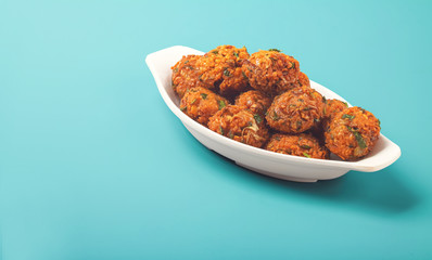 Indian Traditional Banana Flower spicy Vadai