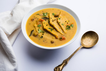 Dal Dhokli, Varan Phal or Chakolya is a gujarati, Rajasthani and maharashtrian dish made using...