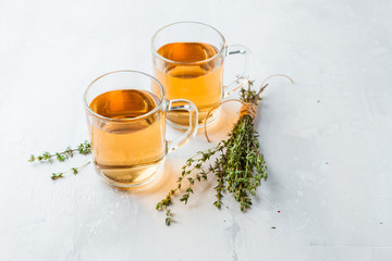 Thyme herbal tea