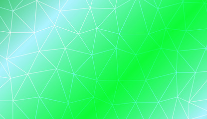 Abstract illustration with an elegant triangles. Template for your banner. Vector illustration. Creative gradient color