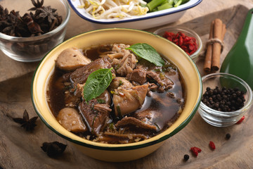 Braised Beef Clear Soup Street Thai Recipe.
