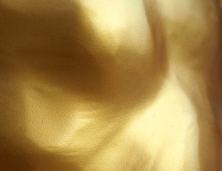 Fototapeta premium Gold wall abstract background and texture .