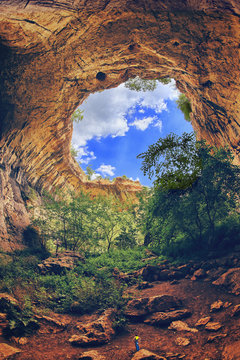 Eye of God, Prohodna Cave, Bulgaria