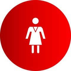  woman icon for your project
