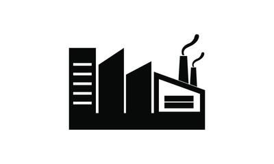 Industrial factory icon