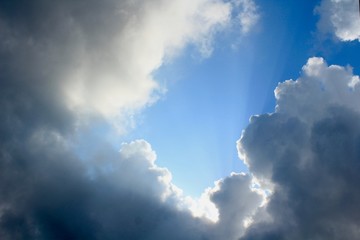 Fototapeta premium 青空と雲