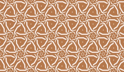 Obraz premium Hipster pattern with polygonal elements. Triangles style. Vector Seamless illustration. Background for your business project. Advert, template screen.