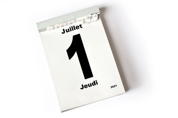 1. Juillet 2021