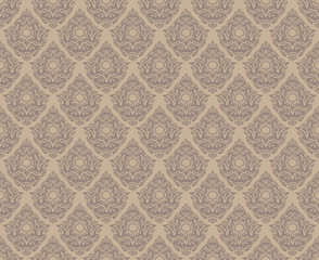 Seamless Damask Pattern