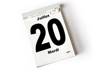 20. Juillet 2021