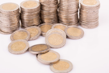 euro coins